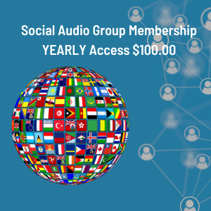 Social Audio Group Yearly Access